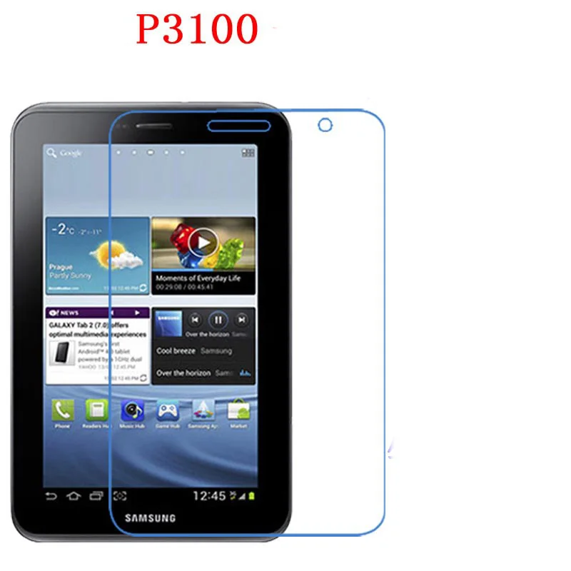 Для samsung P6200 p6210Galaxy Tab 7,0 Plus новые функциональные тип анти-осень, ударопрочность, nano ТПУ Защитная пленка экрана