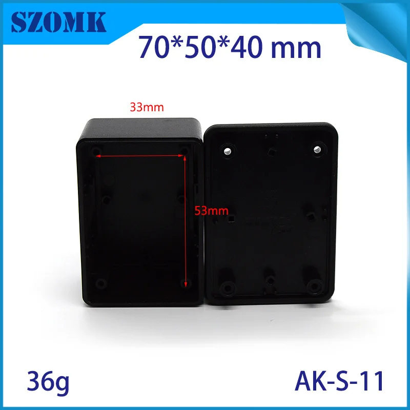 plastic enclosure for electronics control box szomk diy enclosure junction box plastic housing small abs instrument enclosure distribution box black plastic box enclosure electronics case   (6).jpg