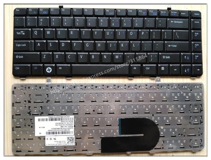 Новая английская клавиатура для ноутбука DELL vostro A840 A860 1014 1410 1088 PP38L | Компьютеры и