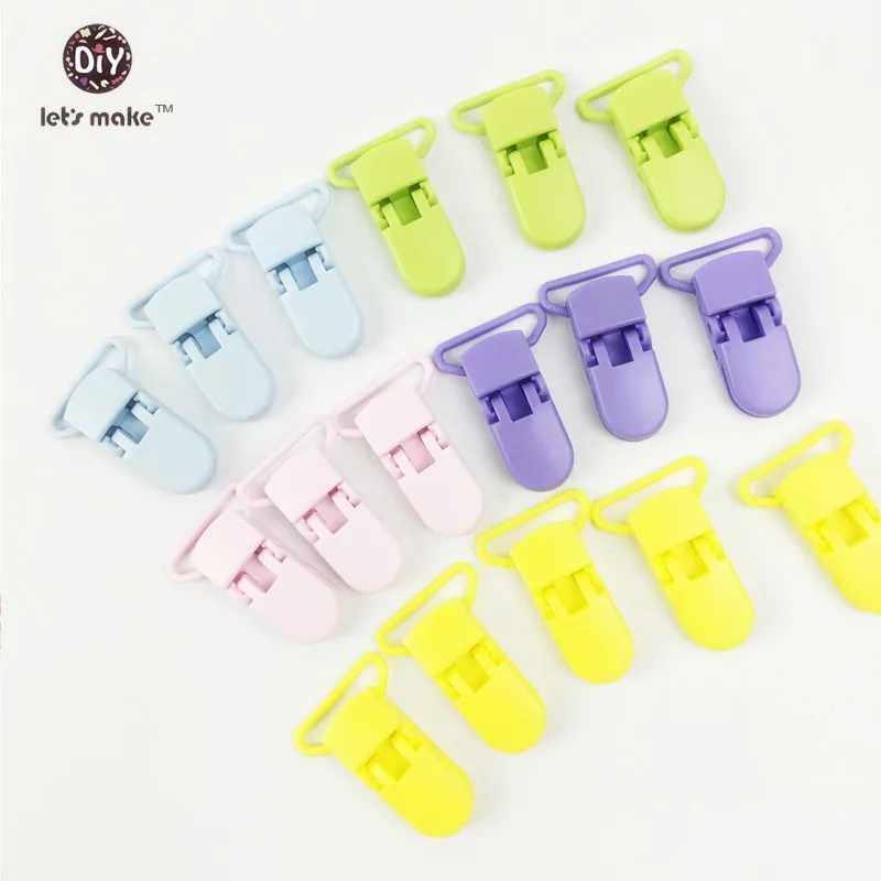 50 шт. детские пластиковые зажимы для соски пустышки|mam pacifier holder|nuk sootherbib holder |
