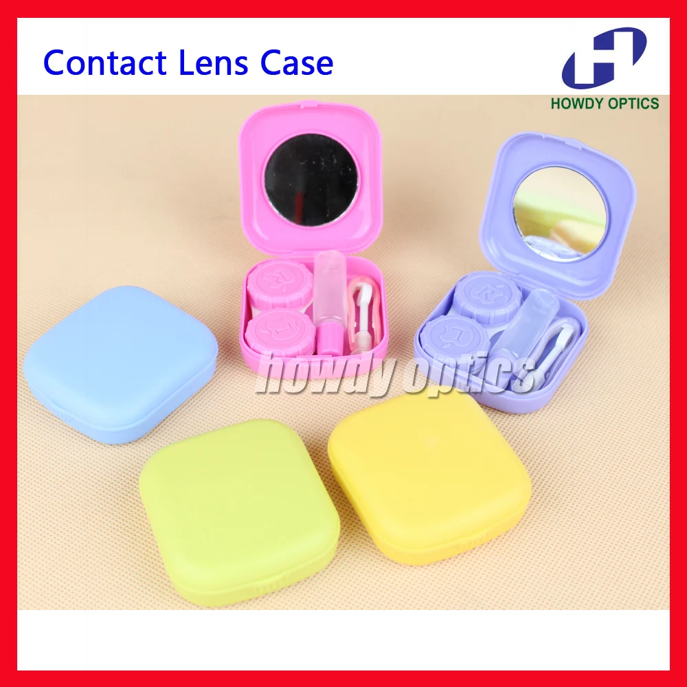 10pcs Wholesale Lovey Sweet Contact Lens Case Free Shippingcontact