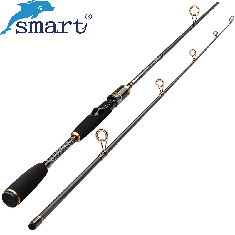 

Smart Spinning Rod 1.8m 2.1m 2.4m 2sections M Power Vara De Pescar Carbono Lure Fishing Rod Lure Weight 7-25g Canne A Peche