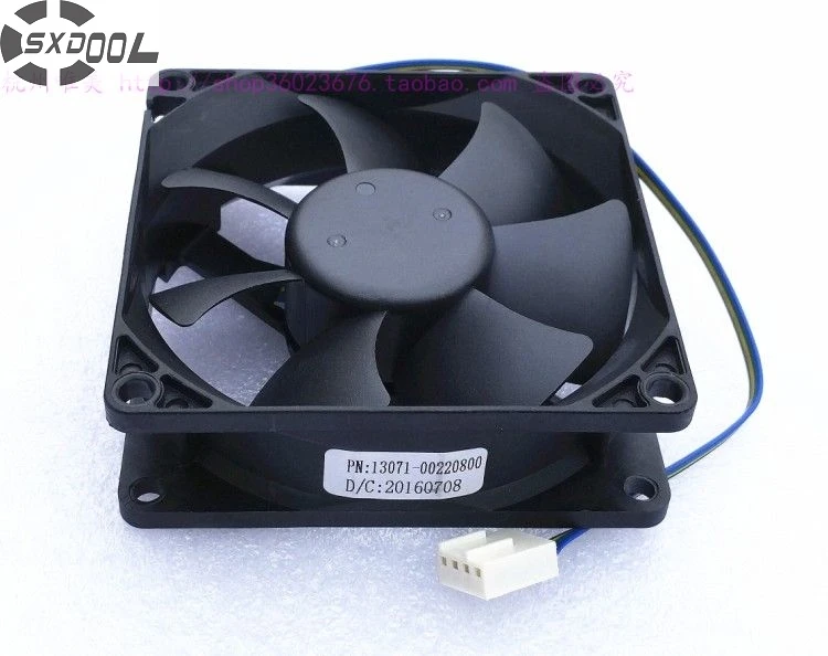 SXDOOL F128025SU 8025 8 см 80 мм 80*80*25 DC 12 В 0.40A ШИМ контроль скорости процессора охлаждающий