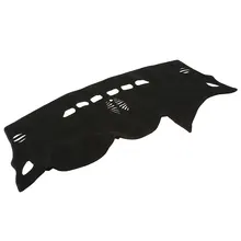 Силиконовые скольжения войлока запчасти для двигателей приборной панели крышки черные тёмные очки Солнцезащитная Накладка для машины Pad Даш Мат Pad Dashboard коврик грузовик Запчасти