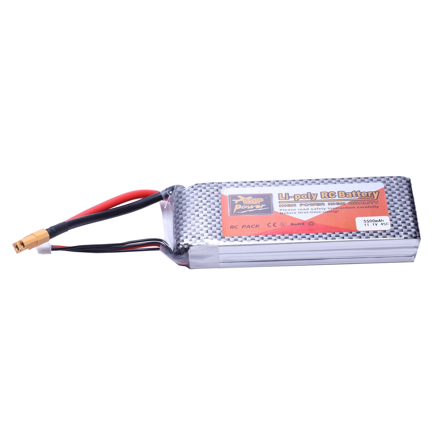 ZOP POWER 5500mah 11,1 V 3S 45C Lipo аккумулятор XT60 с пультом дистанционного управления