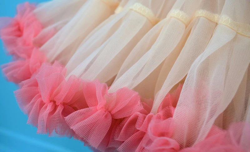 Пышная шифоновая юбка для детей от 0 до 8 лет, юбка-американка, 20 цветов, юбка-пачка, юбка принцессы для танцев, праздничная юбка-мини-юбка из тюля