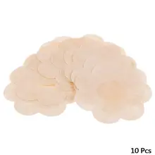 10 шт накладки на грудь цветок сексуальные одноразовые мягкие Стикини застежка на липучке на бюстгальтере коврик для женщин Интимные аксессуары