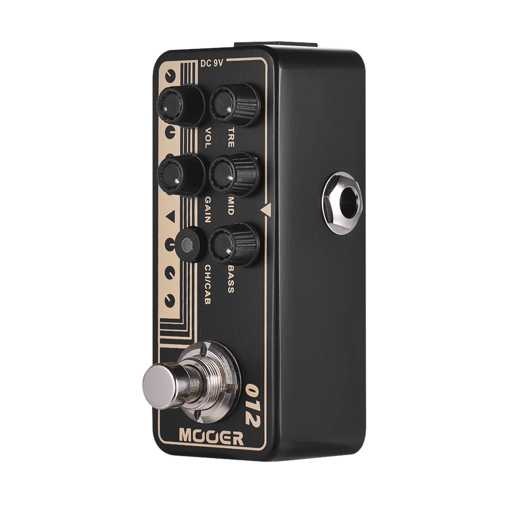 Mooer MICRO PREAMP Series 012 US GOLD 100 британский стиль цифровой усилитель горячий гитарный