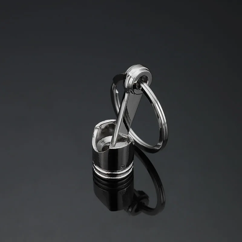 

car styling engine piston Model Alloy KeyChain metal Key Chain Keyring Gift Turbo Auto Key Rings for Skaoda A5 renault seat leon
