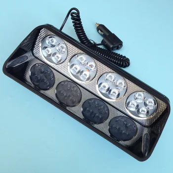 

16 Led Viper warning light Car dash strobe flash light Police Fireman Emergency beacon Caution lamp hazard safety Led signals