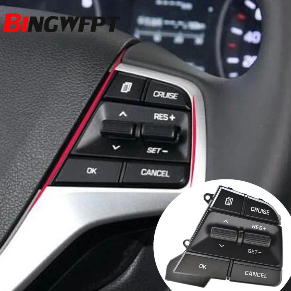 Круиз контроль многофункциональные кнопки на руль переключатель для Hyundai
