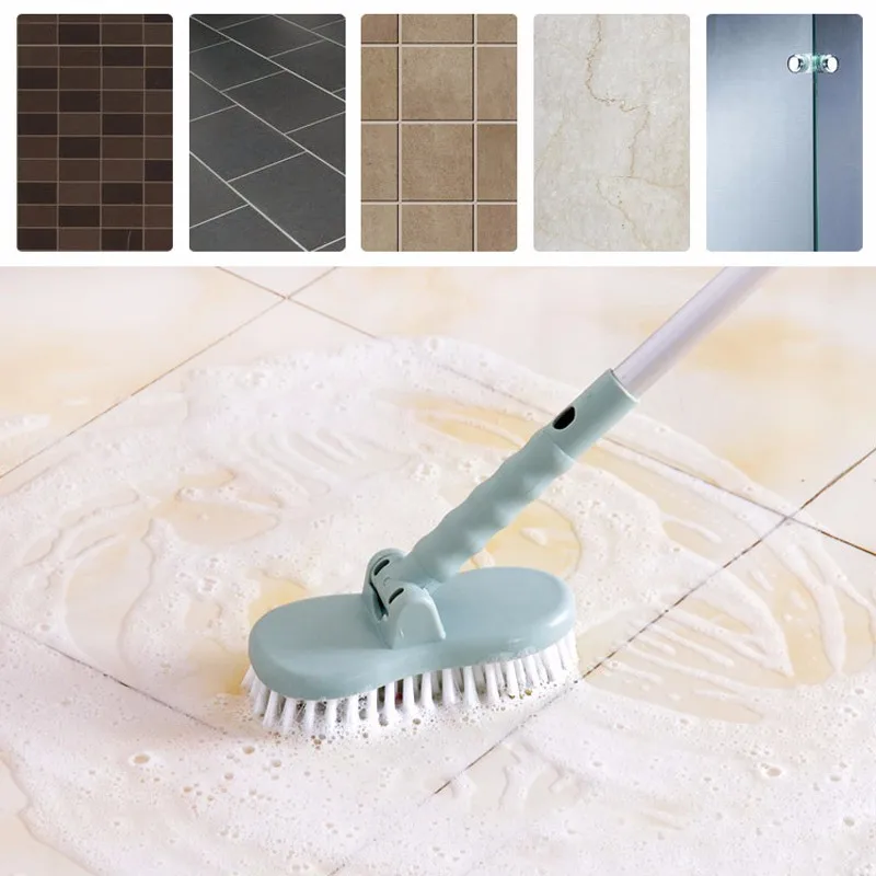 Щетка с длинной ручкой для чистки пола туалета ванной|tile cleaning brush|cleaning brushbathroom tile |