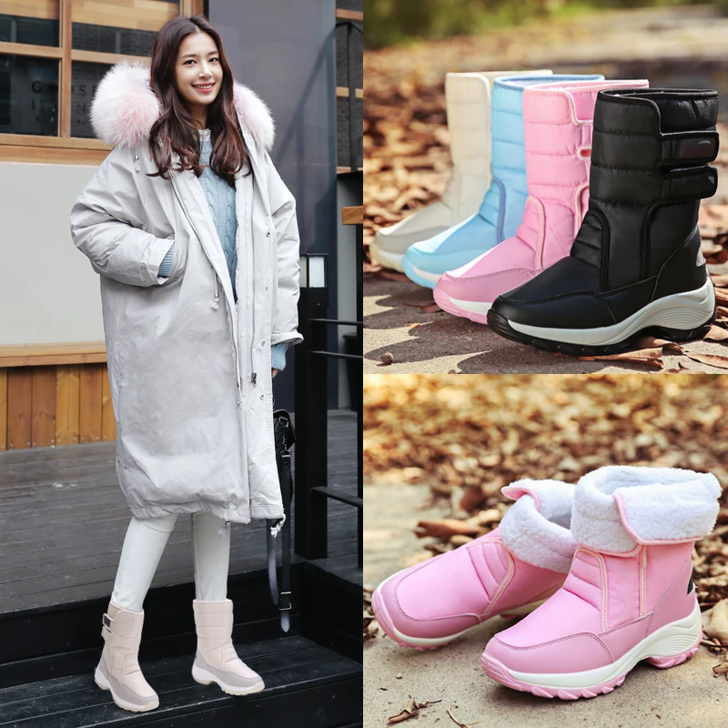 WINTER BOOTS - SEPATU BOOT WANITA - PERLENGKAPAN MUSIM DINGIN
