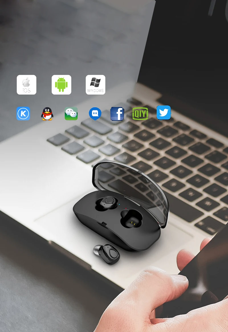 X18 bluetooth earphone 09