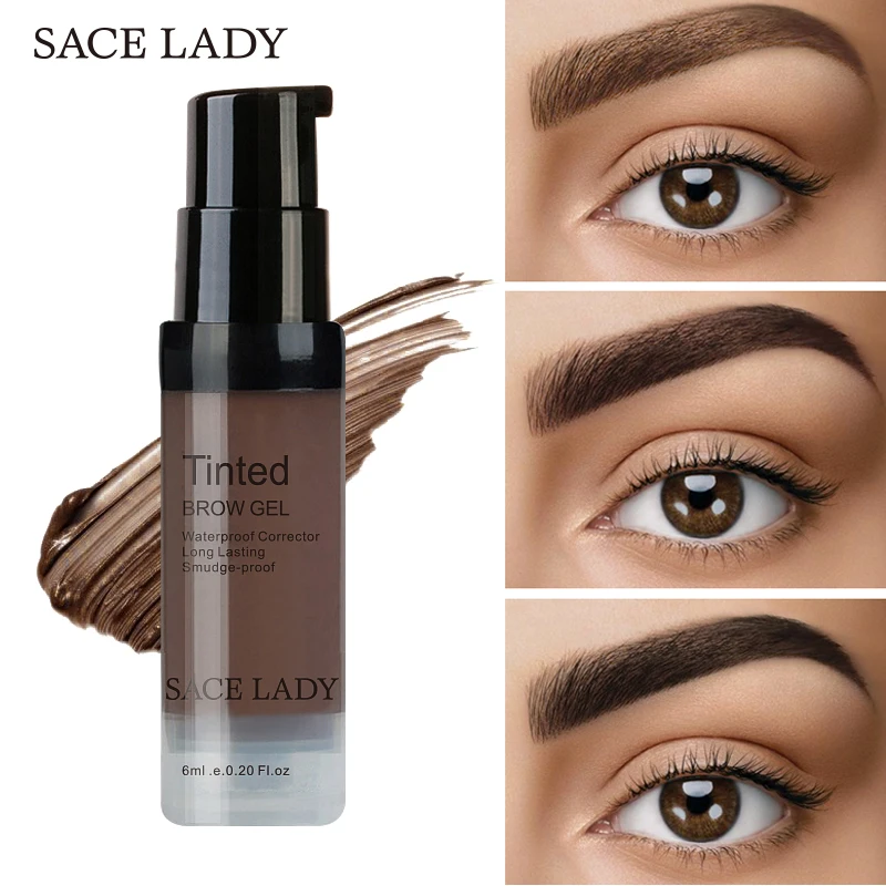 Sace lady Waterproof Eyebrow Dye Gel Makeup Shadow for Eye Brow Wax Long Lasting Tint Shade Make Up Paint Pomade Brand Cosmetic Sace lady Waterproof Eyebrow Dye Gel Makeup Shadow for Eye Brow Wax Long Lasting Tint Shade Make Up Paint Pomade Brand Cosmetic