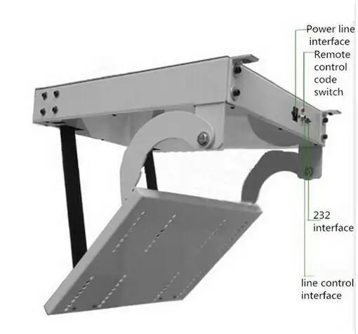 Remote Smart 3242465560 inch 3D LCD TV Ceiling Lift Hanger Electric Genuine TurnerTV Rotating Mount HangerTV Rotated