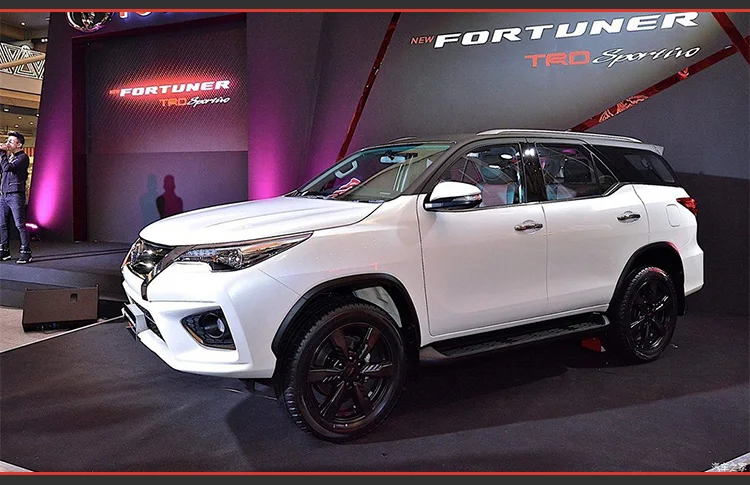 АКД Тюнинг автомобилей фары для Toyota Fortuner светодиодные фары DRL ходовые огни Биксеноновые лучи Противотуманные фары с ангельскими глазками Авто уровни