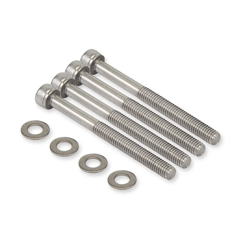 NICECNC Throttle Body Spacer Air Intake Manifold Extender Adaptor Stainless Bolts Kit For Ford Explorer 2016-2018 2.3L 2.3Turbo