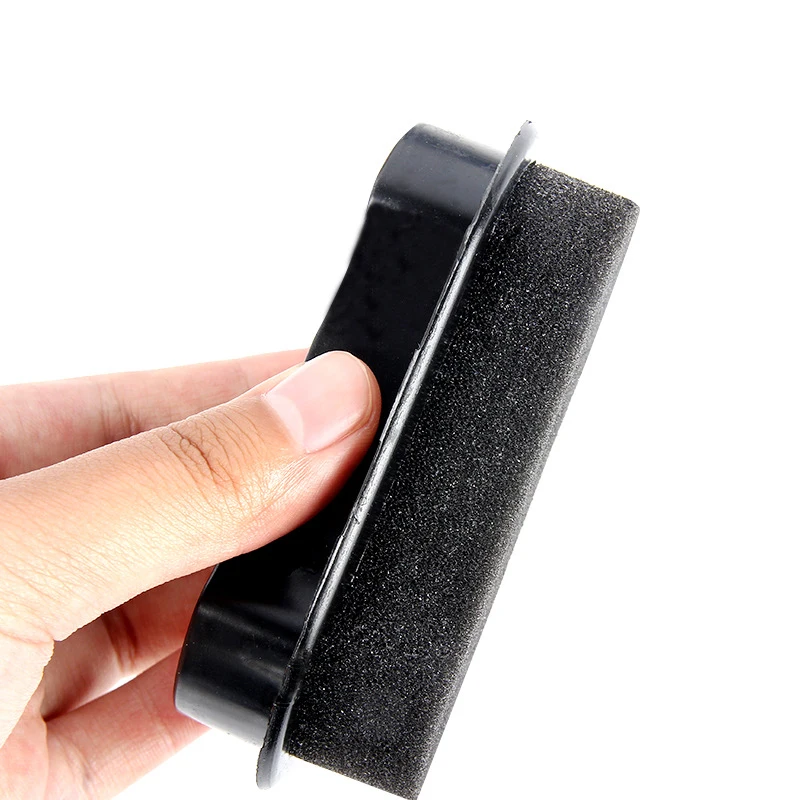 1pc Leather Cleaner Boot Polishing Cleaning Device Reusable Shoes Brush Living Room Travel Gadget Durable Sponge Shoes Brush