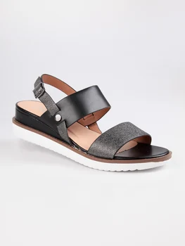 

Black wedge Sandals low