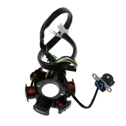 Высокое качество 1 шт. 6 полюсов 5 проводов катушки Магнето зажигания СТАТОР для GY6 125cc 150cc Скутер ATV Новый горячий