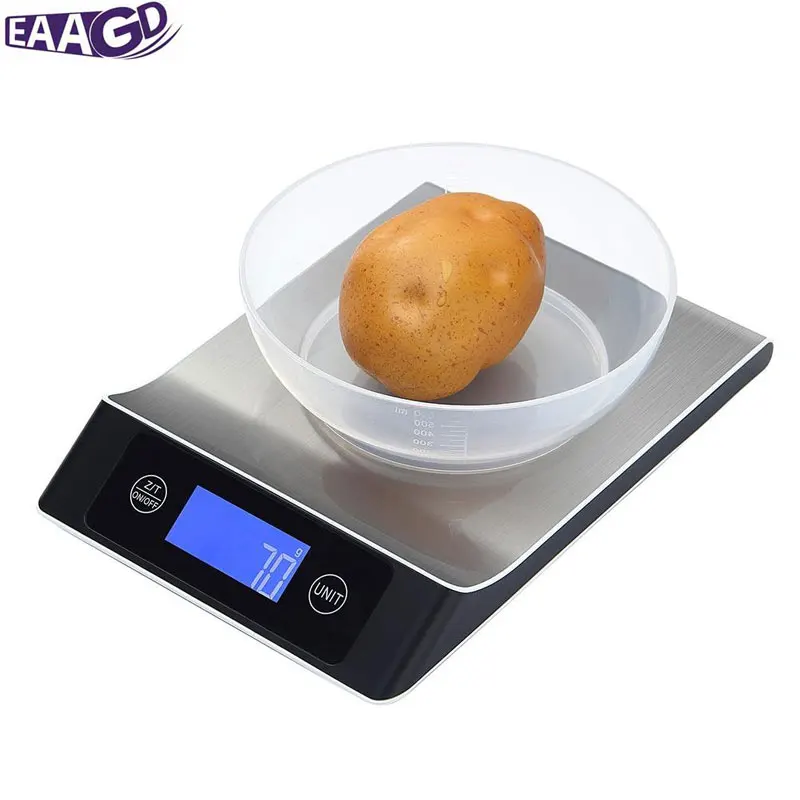 Touch Digital Kitchen Scale Electronic Food Scale Gram for