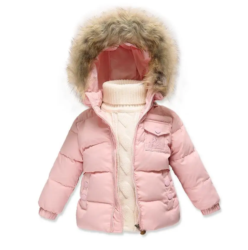 Baby Girl Winter Coat Jacket Outerwear Jayliana 2018 Cute Desigh Penguin Baby Rompers Super Soft Fleece Newborn Clothes Warm Winter Coats Boy