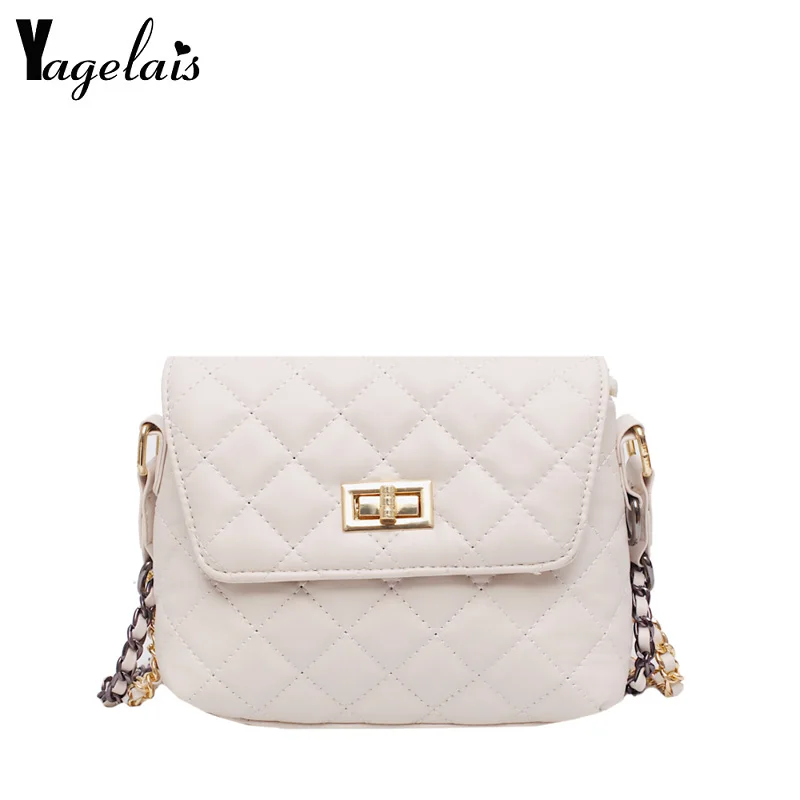 Fashion Lingge Velour Should Korean Chain Shoulder Bag Messenger Crossbody Coin Tote Purse Small Square Bags | Багаж и сумки