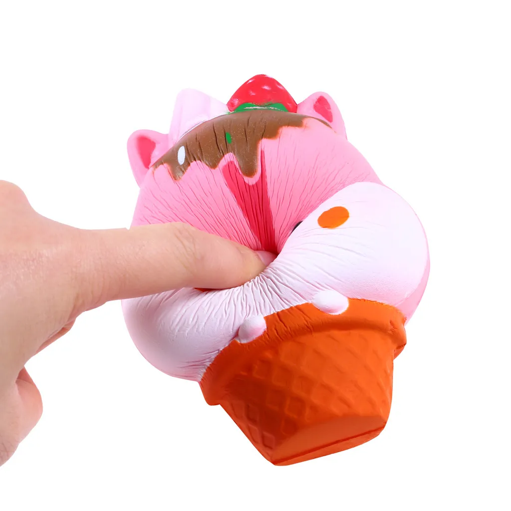 Рождество снятие стресса Squishies игрушка Kawaii анти-стресс крем медленный рост облегчить Squishies веселые детские игрушки MJ1214