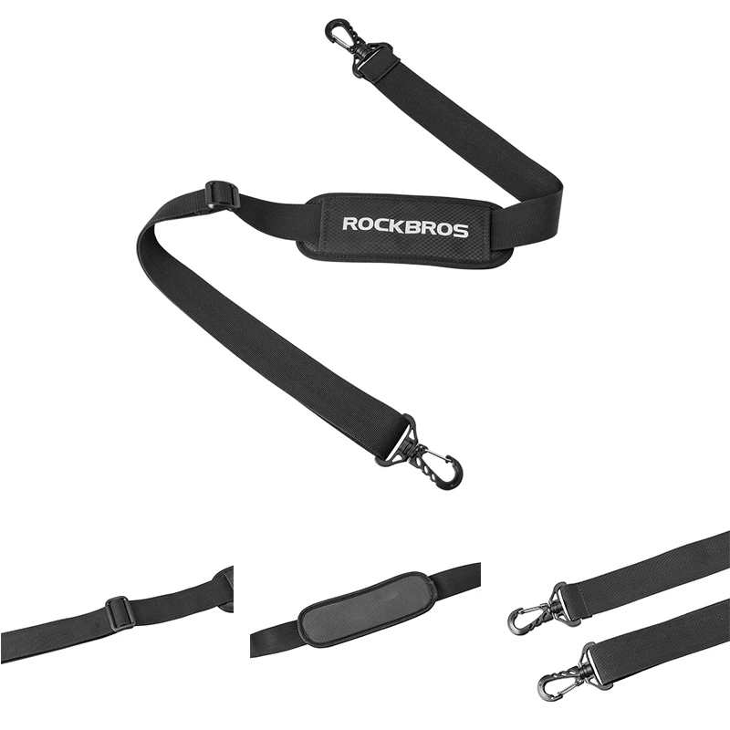 Cheap ROCKBROS Folding Bike Frame Carry Shoulder Strap Bicycle Carrier Handle Handgrip For Brompton Bike Cycling  Bicycle Accessories 1