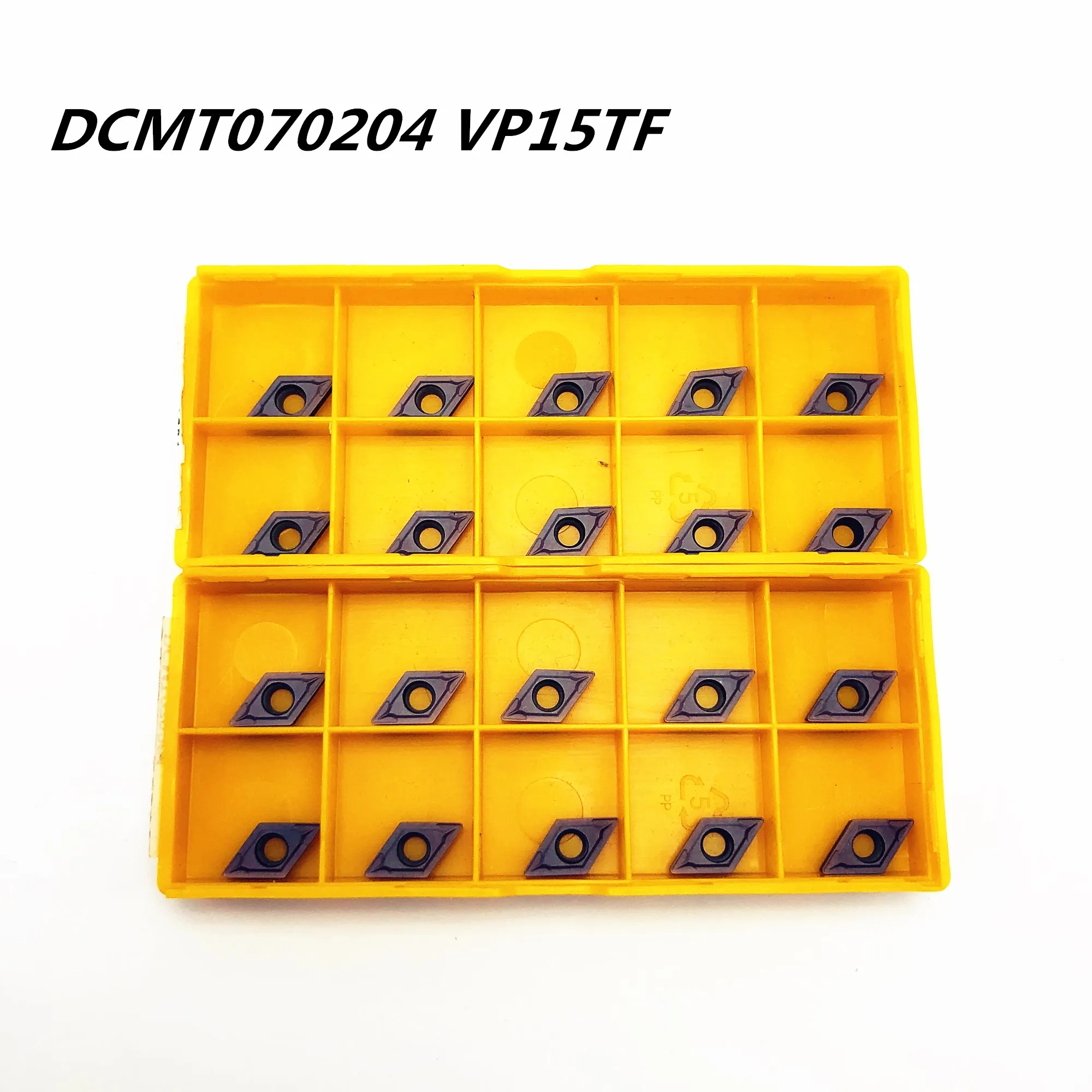 100 шт. токарный инструмент DCMT070204 VP15TF твердосплавный инструмент внешние Металлические Токарные инструменты DCMT070204 токарный фрезерный станок с ЧПУ
