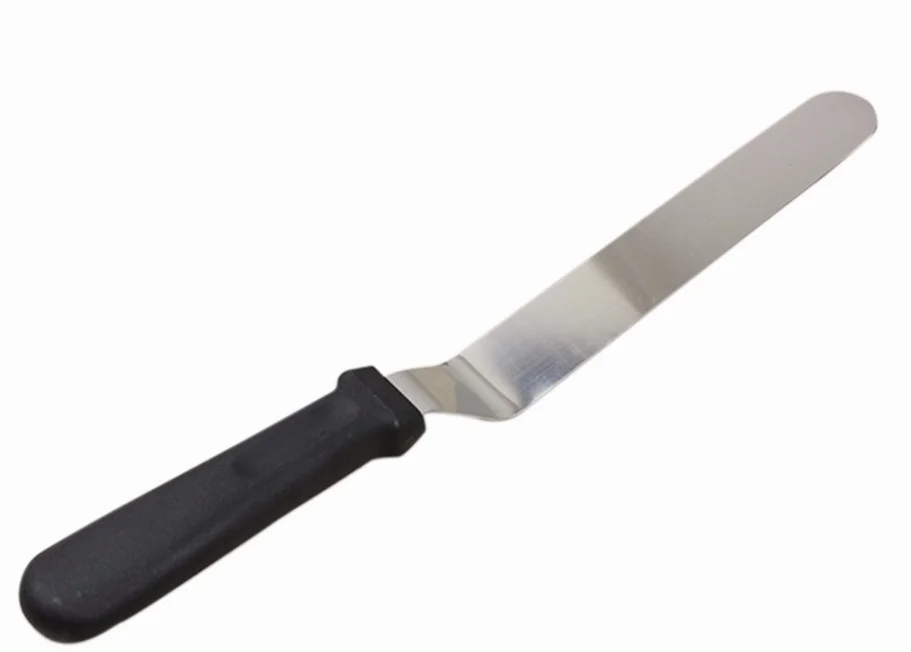 Zeegle Stainless Steel Curved Calibrating Spatula Fried Bread Shovel