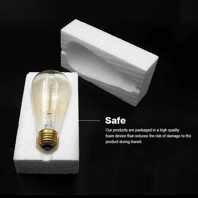 Лампа накаливания Retro Edison E27 220 В 40 Вт ST64 A19 T45 G80 G95 4 шт./лот|retro edison|edison bulbedison bulb e27 |