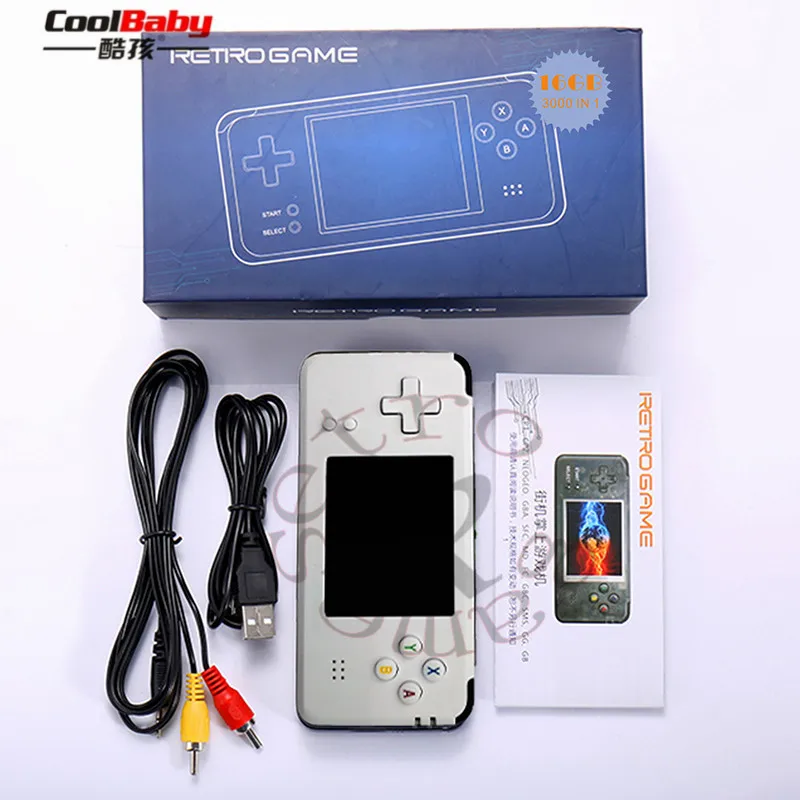 

5pcs/lot Built-in3000games RS-97 RETRO Handheld Game Console Portable Mini Video Gaming Players MP4 MP5 Playback Childhood Gifts