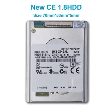 

new mk8034gal 1.8" ce 80GB HDD FOR sony dv camera xr150e sr68e sr85e xr100e JVC MG750 MACBOOK AIR REV A1237 IPOD VIDEO CLASSIC