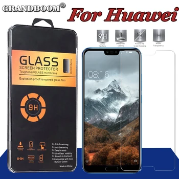 

1000pcs 9H Tempered Glass Premium Guard Shield For Huawei Honor Note 10 Lite V20 Play 8X Max Screen Protector With Acrylic Box