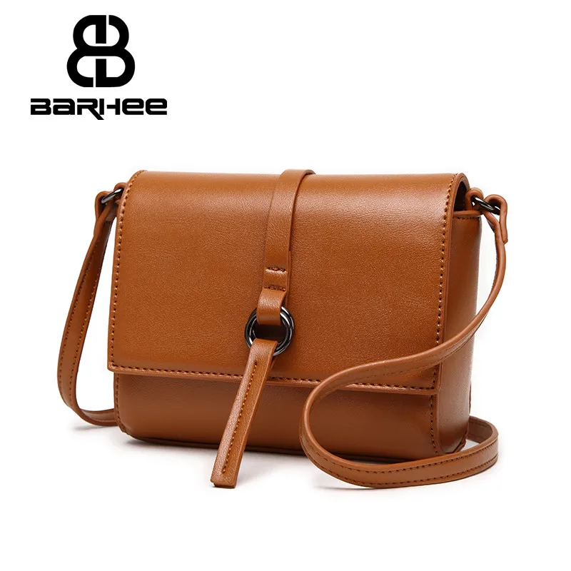 

BARHEE Retro Women Crossbody Bags Mini Flap for Girls Summer Simple Handbag Vintage Lock Fashion Female Small Messenger Bags