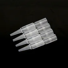 Kemei 100 шт. иглы для татуажа наконечники для макияжа колпачки для бровей губ машина Одноразовые Белые Pro