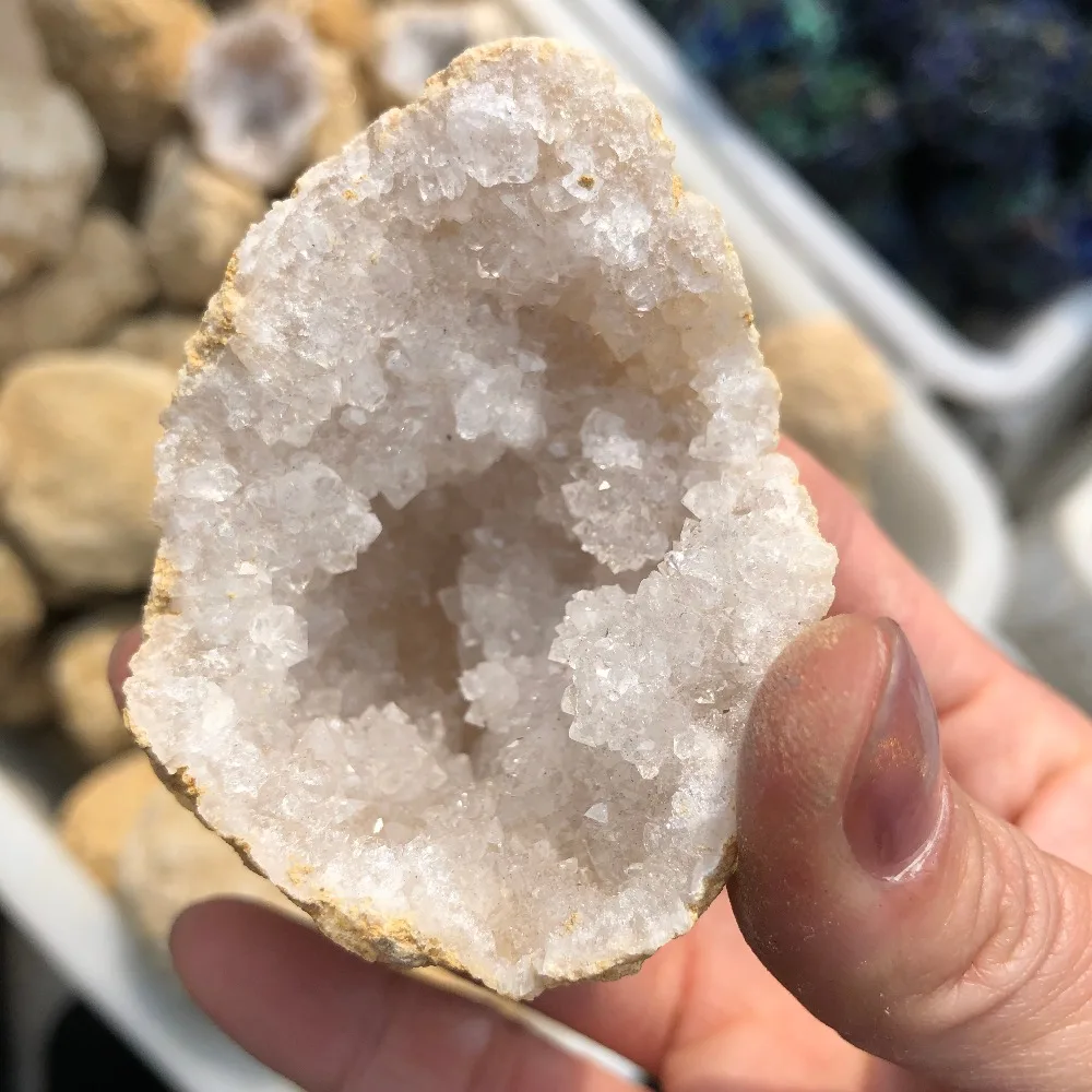 Gigantic Whole Geode for Kids, 1 Large Geode