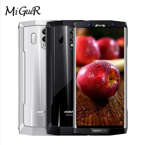 HOMTOM HT70 Fingerprint Mobile Phone 10000mAh 4GB RAM 64GB 6 0  HD 18 9 Full Display 16 0MP 13 0MP Dual Rear Camera Smartphone