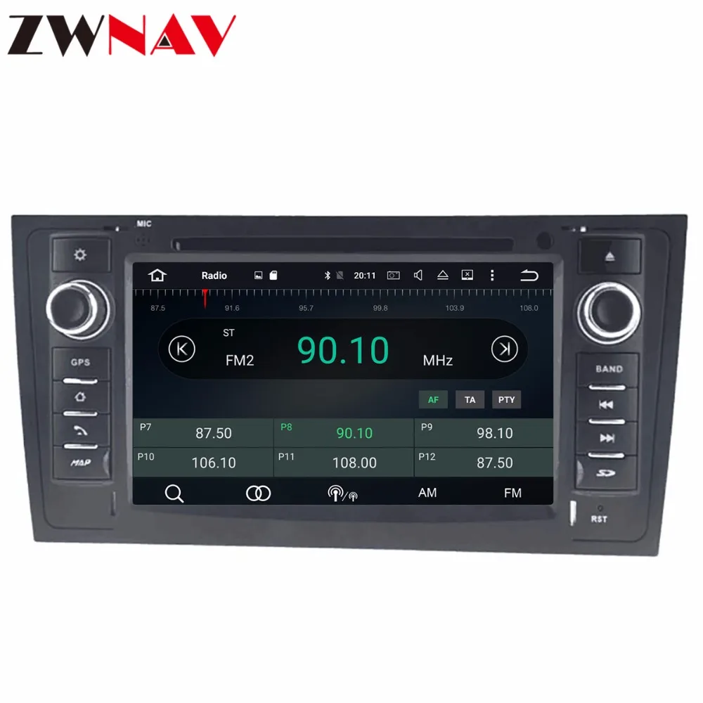 Android 8,1 автомобильный dvd-плеер головное устройство для AUDI A6 1997-2005 Allroad 2000-2006 gps навигация Мультимедиа wifi Аудио стерео радио