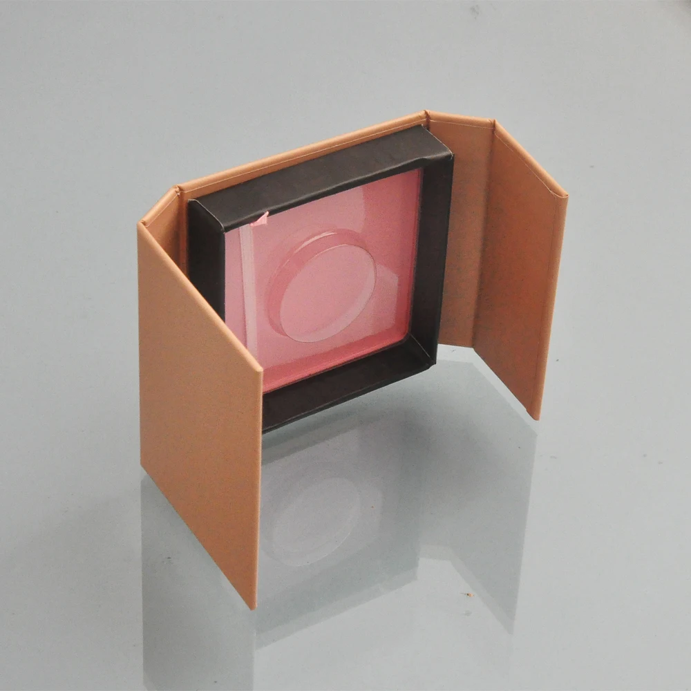 Caixa de Embalagem de Cílios Caixas de Chicote Pacote de Armazenamento Atacado Personalizado Falso Cils Vison Cílios Quadrado Magnético Cases Fornecedores 25mm 5 Beleza e saúde