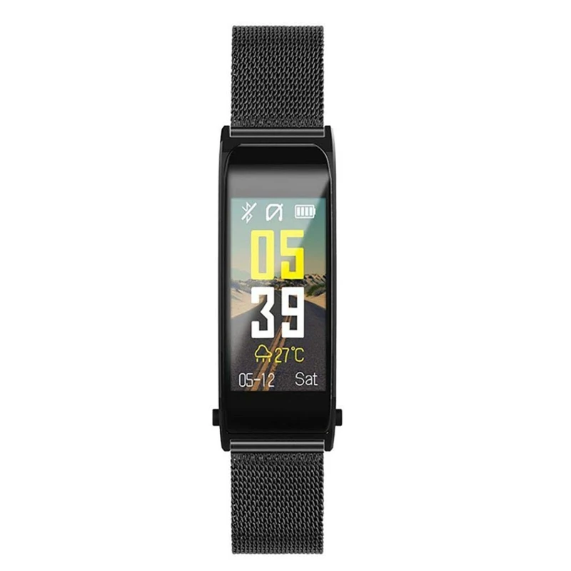 

Y6 Color Screen Smart Fitness Watch Sports Bracelet Strap with Belt Bracelet Call Pedometer Heart Rate
