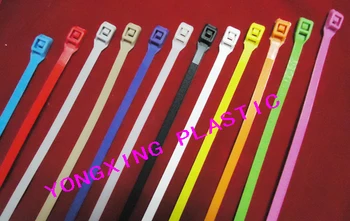 

50pcs/bag 7.2X400 push tie nylon66 material naughty fort tie