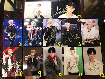 

hand signed IDOL PRODUCER NINE PERCENT JUSTIN HUANG MING HAO autographed photo 4*6 052018B