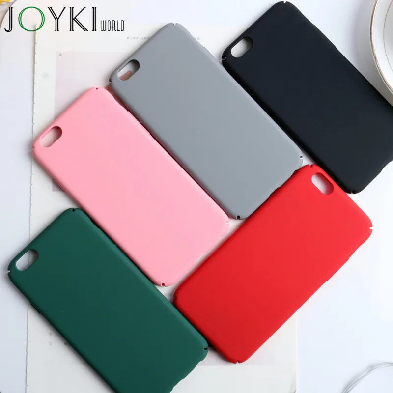 Чехлы карамельных цветов для iPhone7 модный твердый пластиковый однотонный