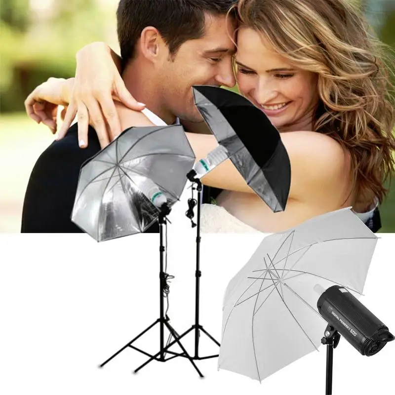 

Gizcam 33"/83cm Studio Light Lighting Translucent White Photo Umbrella Reflective Reflector Photography Photo Studio kits