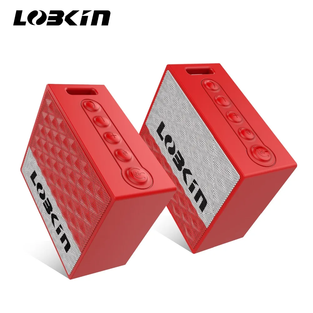 

Lobkin TWS True Wireless Bluetooth Speaker Bluetooth 4.2 Outdoor Speaker Hands-free with Mic for Iphone