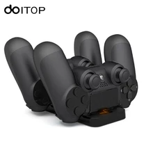 DOITOP Dual Charging Station Charger Dock Stand for Sony PS4 Joystick Controller Fast Charging for Playstation 4 Gamepad #3