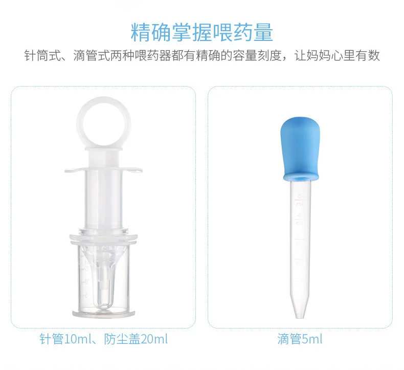 Детский набор лекарств комбинированный шприц капельница дозатор для лекарств держатель ложки зубная щетка детское обеспечение безопасности портативный набор из 5 предметов